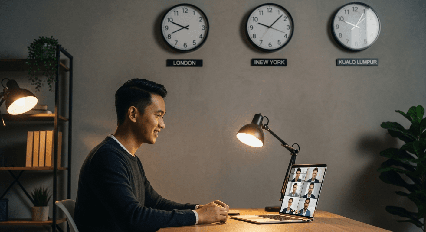 How to Work Remotely for International Companies from Malaysia
